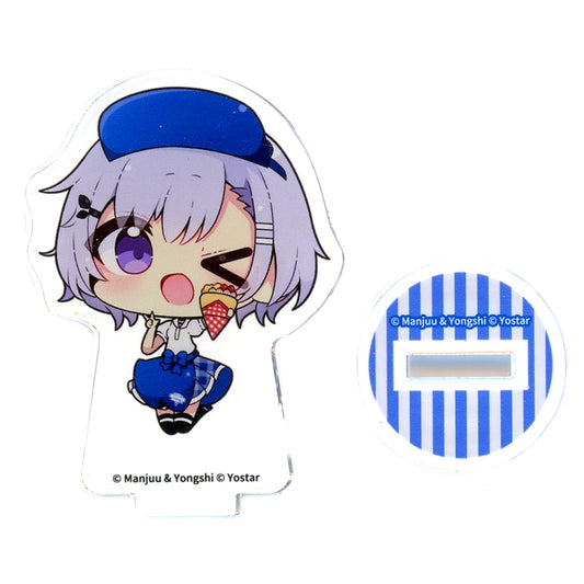 Reno Mini Character Trading Acrylic Stand Azur Lane Marion Crepes [USED]