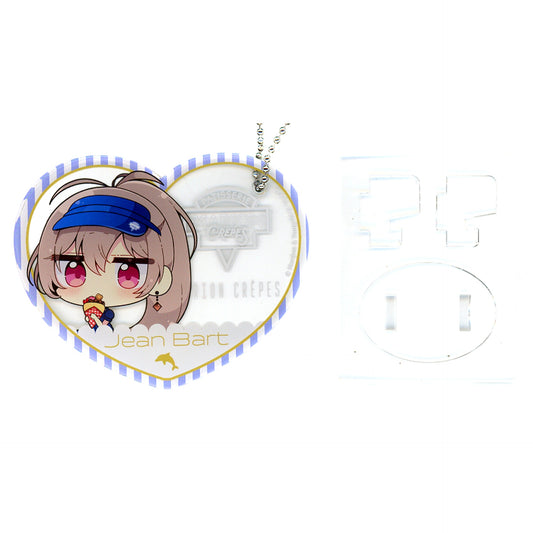 Jean Bart Picrea Acrylic Keychain & Stand Azur Lane x Marion Crepe [USED]