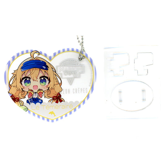 Le Temeraire Azur Lane x Marion Crepes Picrea Acrylic Keychain & Stand [USED]