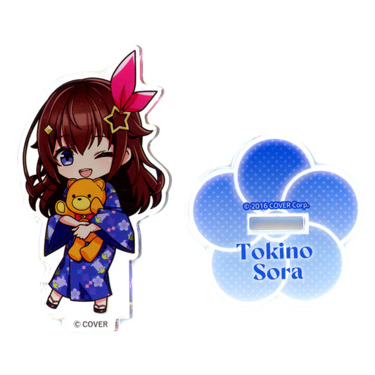 Tokino Sora Virtual YouTuber Hololive x Gokurakuyu RAKU SPA Collabo 5th Furo Life Trading Acrylic Stand Mini Character Ver. [USED]