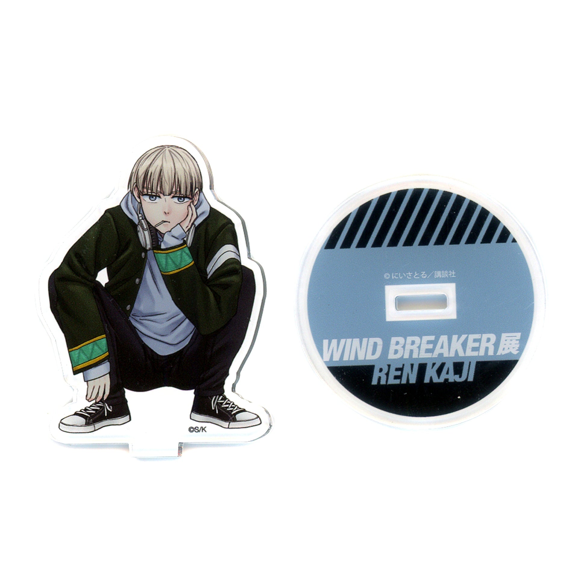 Ren Kaji Wind Breaker Exhibition Acrylic Stand [USED]