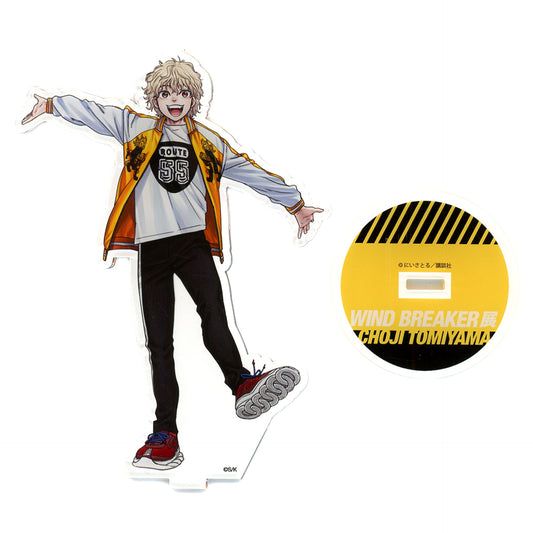 Choji Tomiyama Wind Breaker Exhibition Acrylic Stand [USED]