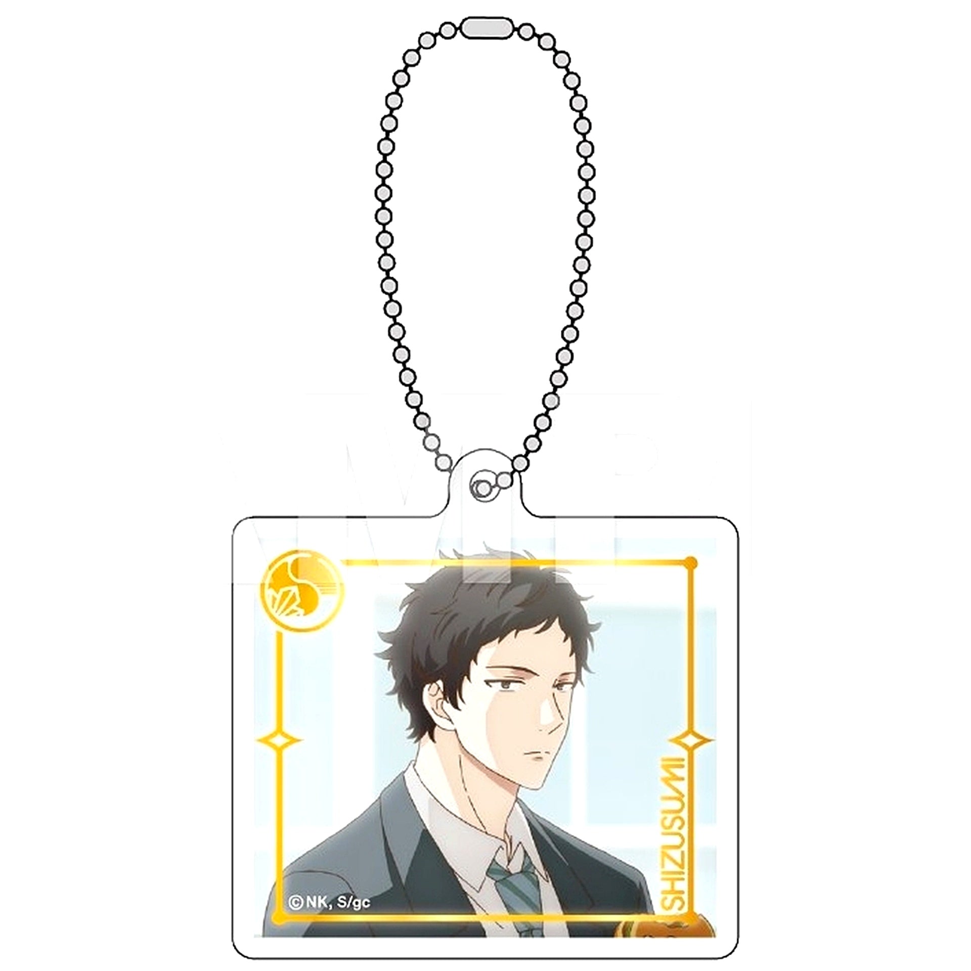 Shizumi Yagi Given Trading Foil Stamped-style Acrylic Keychain Movie Hiiragi mix [USED]