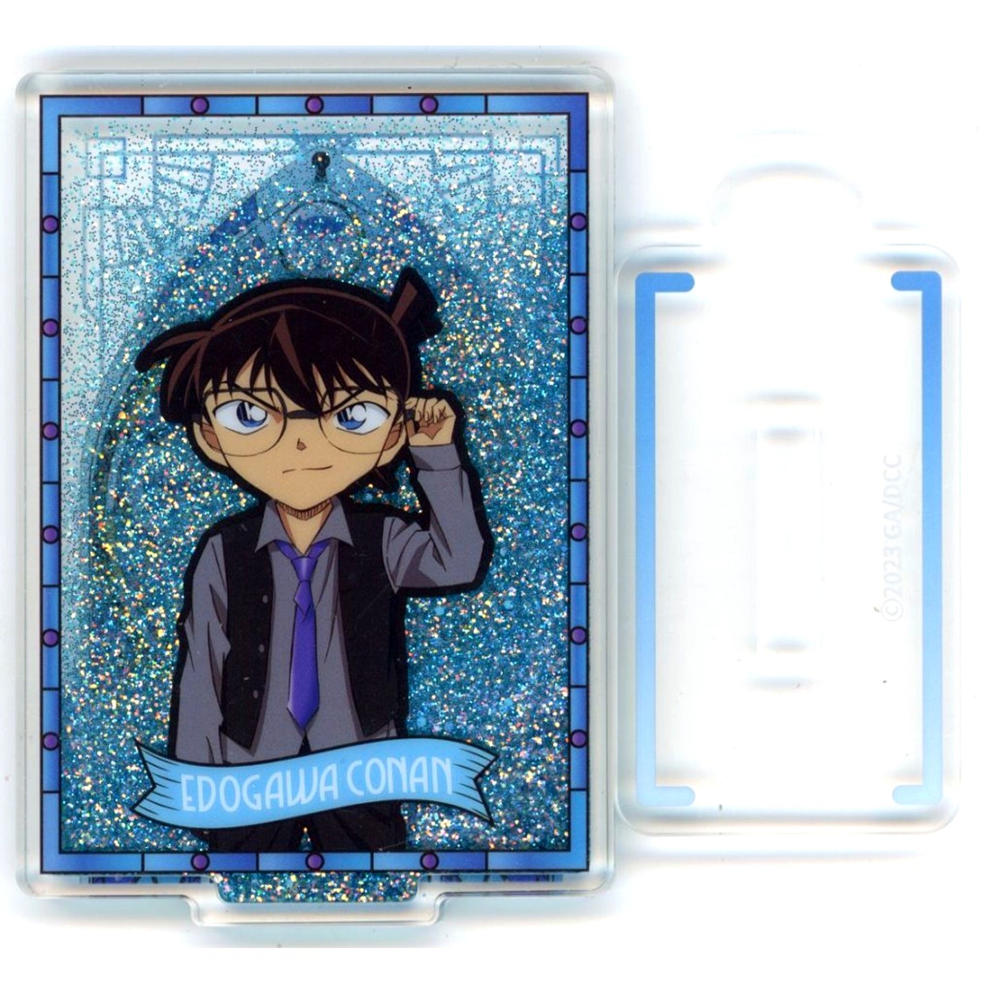 Conan Edogawa Detective Conan x moeyu Black Iron Submarine Quicksand Acrylic Stand China Limited [USED]
