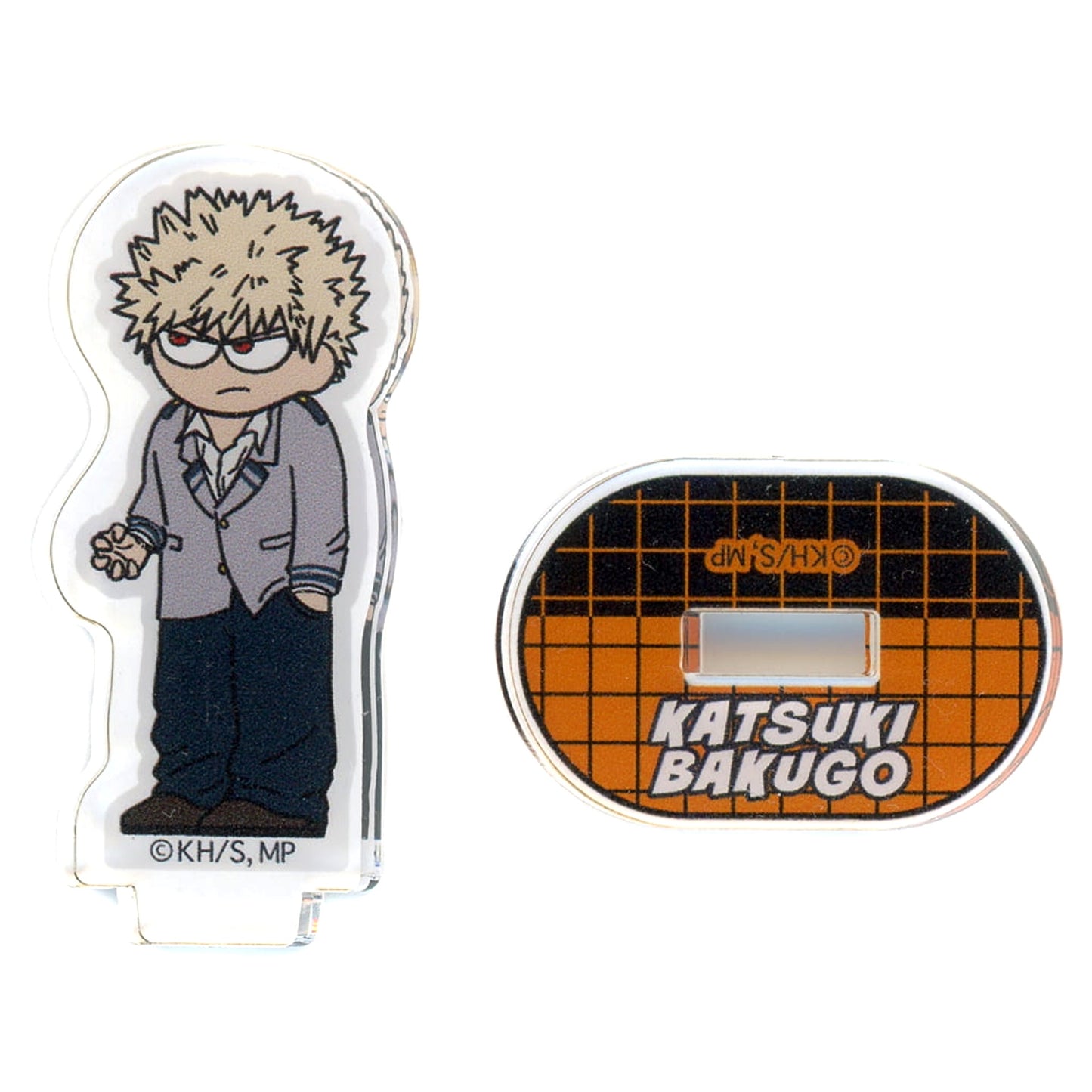 My Hero Academia Katsuki Bakugo Glanced Trading Mini Acrylic Stand Vol.2 Acrylic Stands [USED]