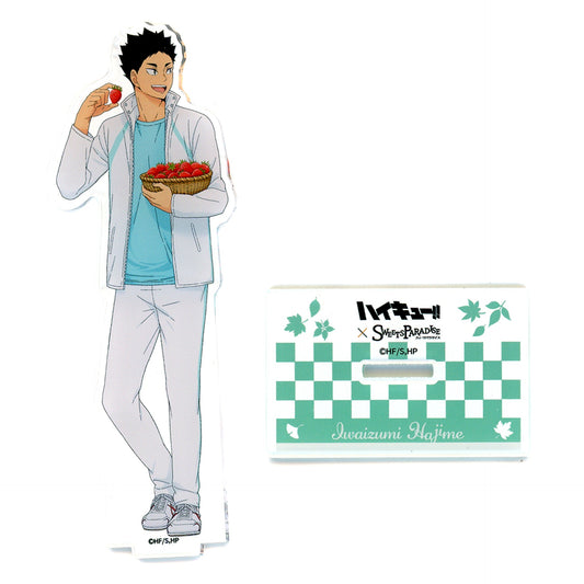 Hajime Iwaizumi Life-size Acrylic Stand Haikyu!! x SWEETS PARADISE 2nd [USED]