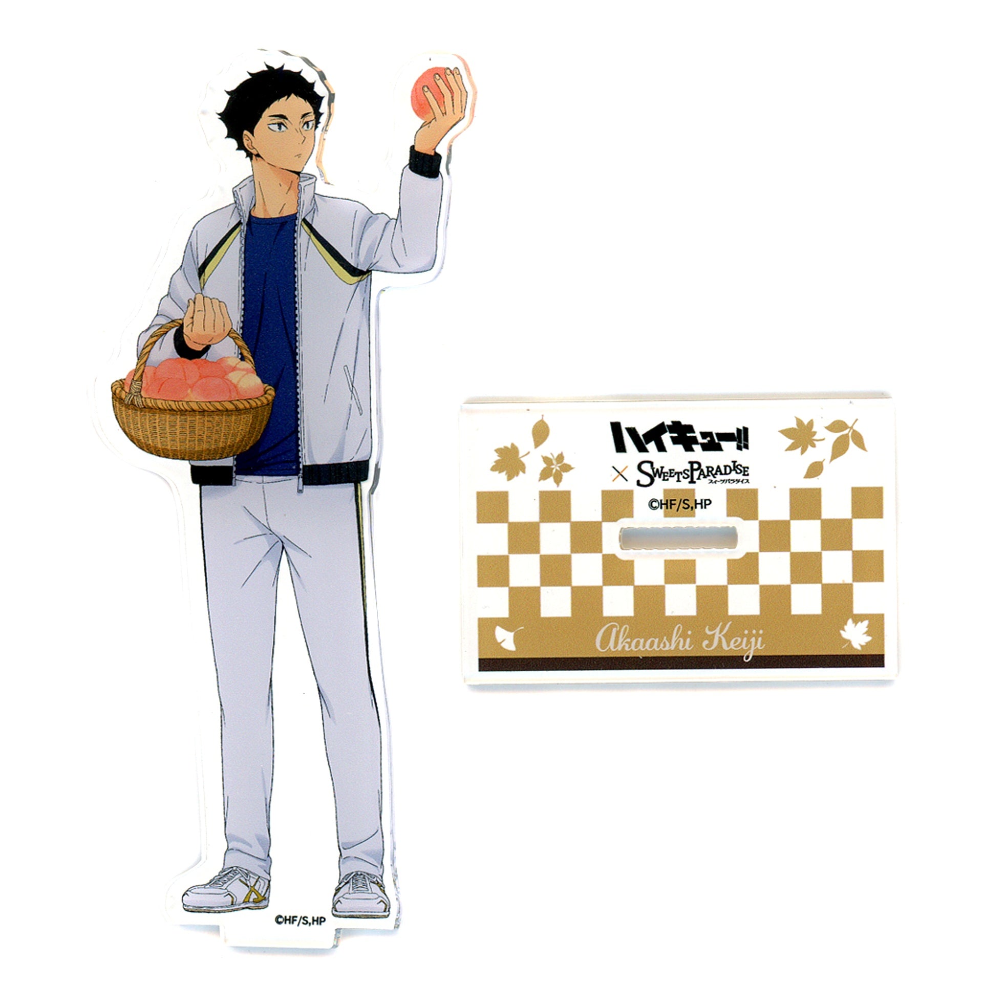 Keiji Akaashi Life-size Acrylic Stand Haikyu!! x SWEETS PARADISE 2nd [USED]