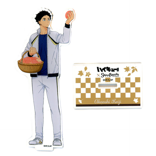 Keiji Akaashi Life-size Acrylic Stand Haikyu!! x SWEETS PARADISE 2nd [USED]