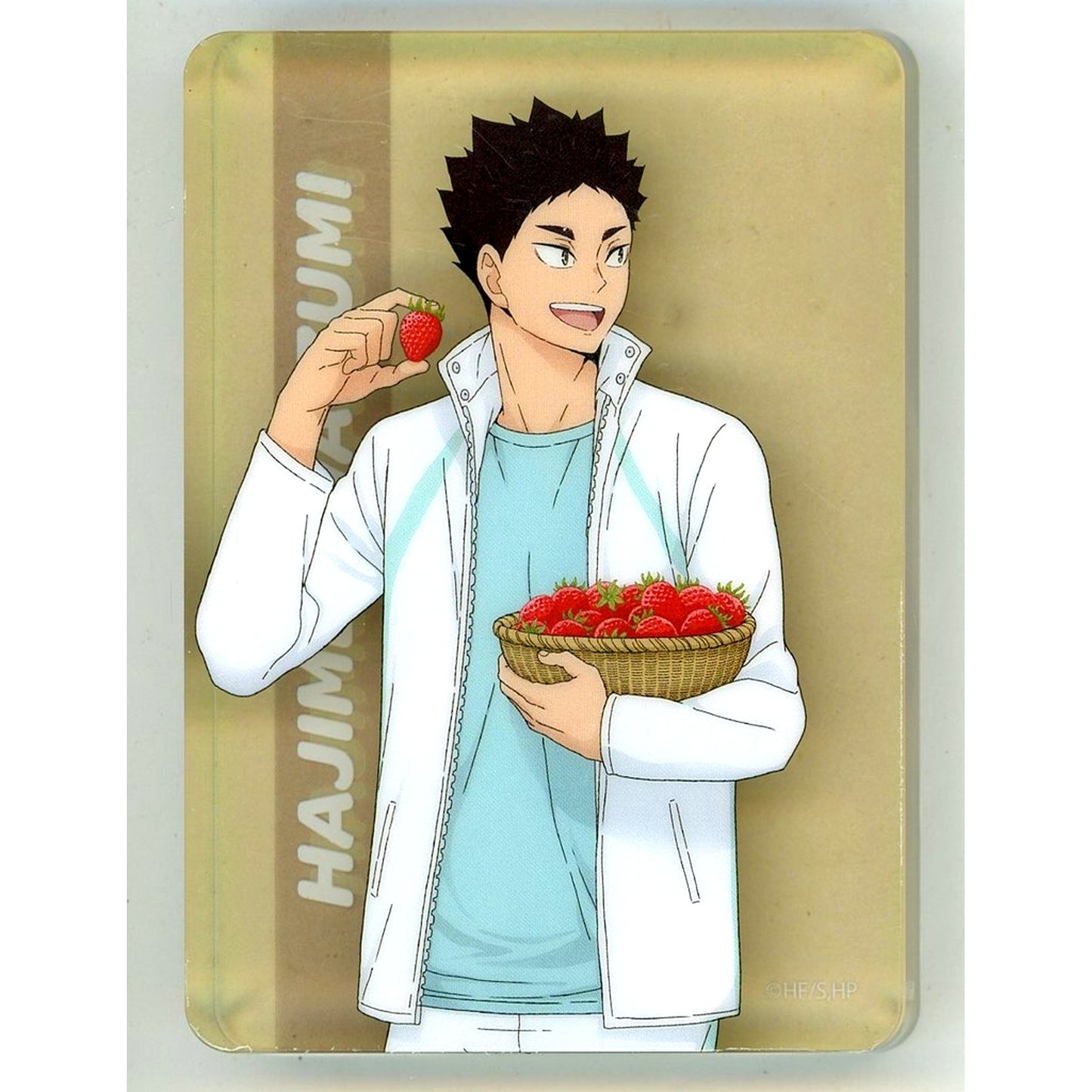 Hajime Iwaizumi Haikyu!! x SWEETS PARADISE 2nd Trading Acrylic Block [USED]