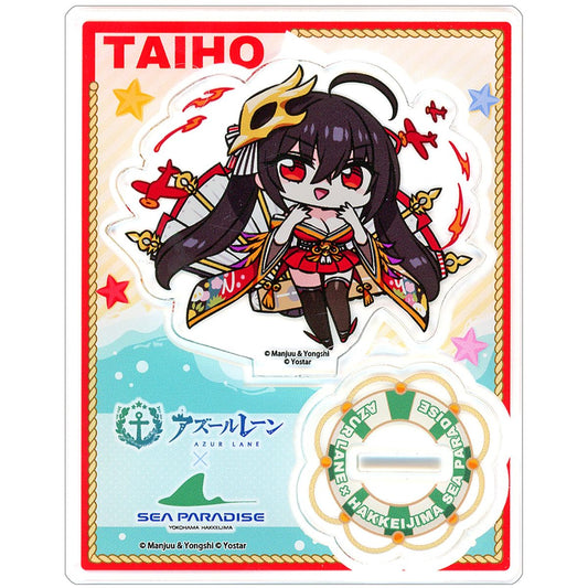 Taihou Mini Character Acrylic Stand Azur Lane x Yokohama Hakkeijima Sea Paradise Dreamy Blue Paradise [USED]