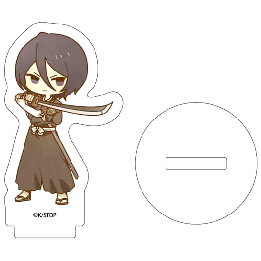 Rukia Kuchiki BLEACH Thousand-Year Blood War Acrylic Petit Stand 08. Retro Art Illustration [USED]