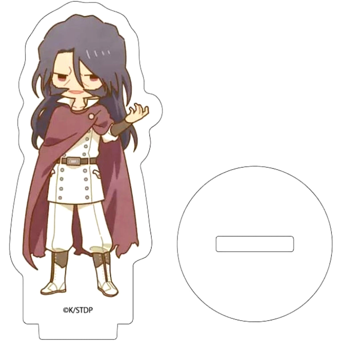 Yhwach BLEACH Thousand-Year Blood War Acrylic Petit Stand 08. Retro Art Illustration [USED]