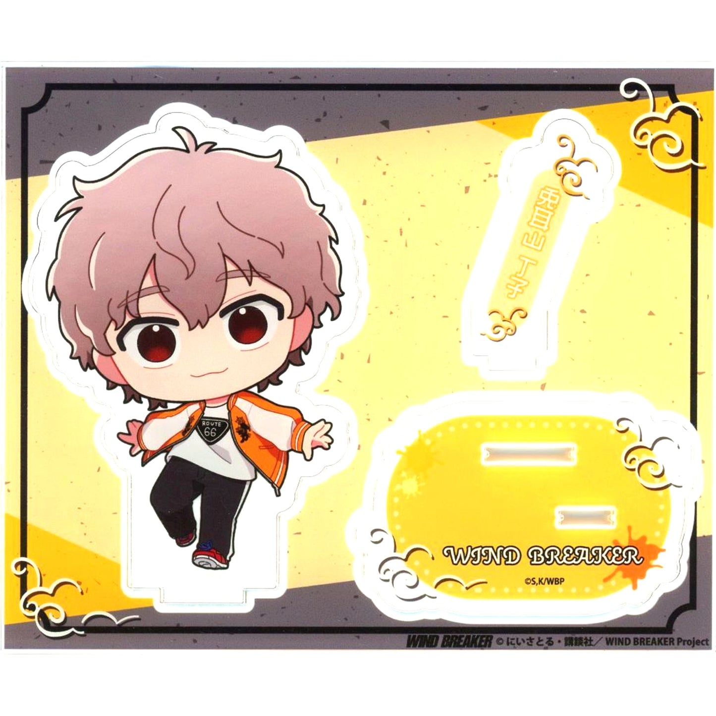 Choji Tomiyama Standup! WIND BREAKER Acrylic Stand [USED]