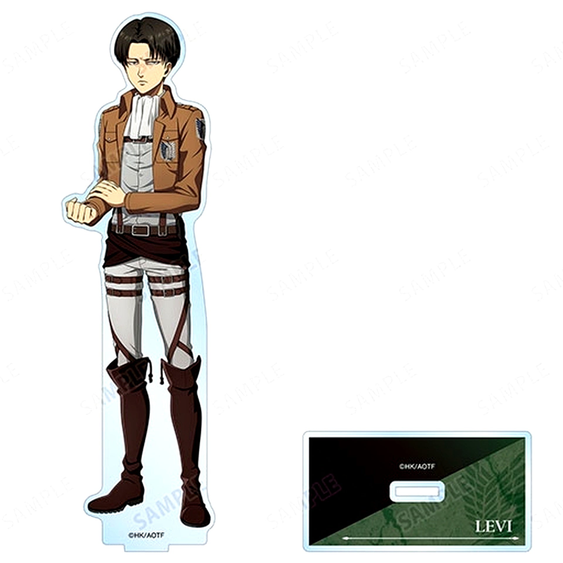 Levi Attack on Titan Illustration Present Ver. BIG Acrylic Stand [USED]