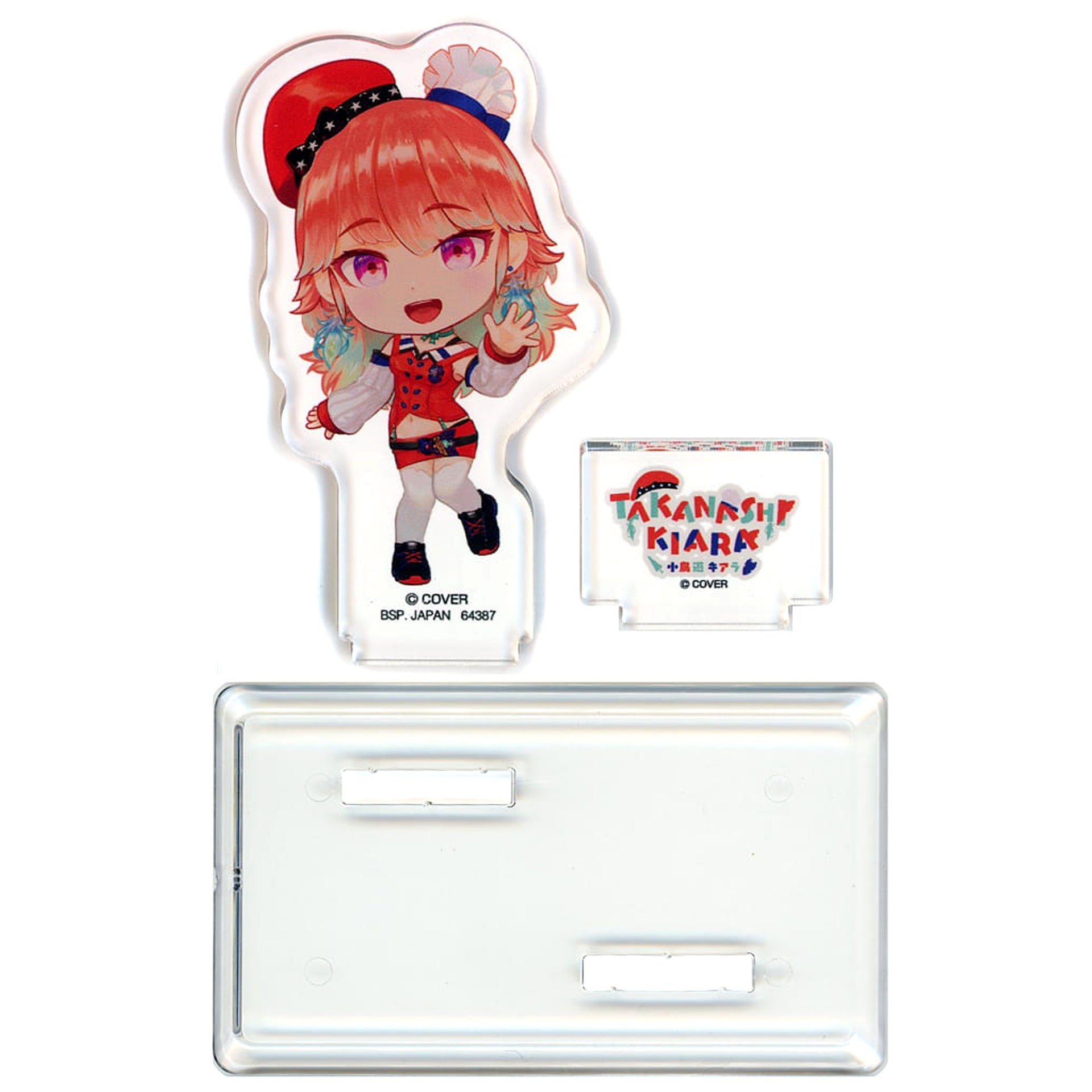 VTuber Hololive Kiara Takanashi Ichiban Kuji Vol.5 Kyunchara Acrylic Stand Kyunchara Prize [USED]