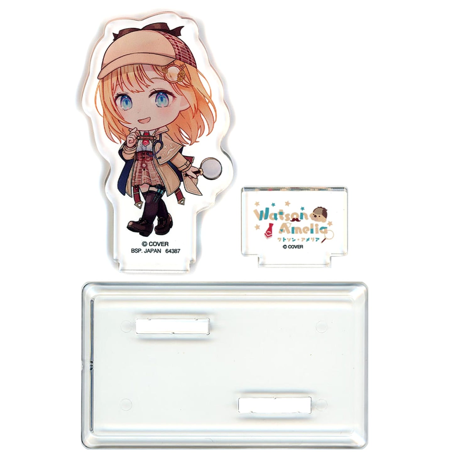 VTuber Hololive Amelia Watson Ichiban Kuji Vol.5 Kyunchara Acrylic Stand Kyunchara Prize [USED]