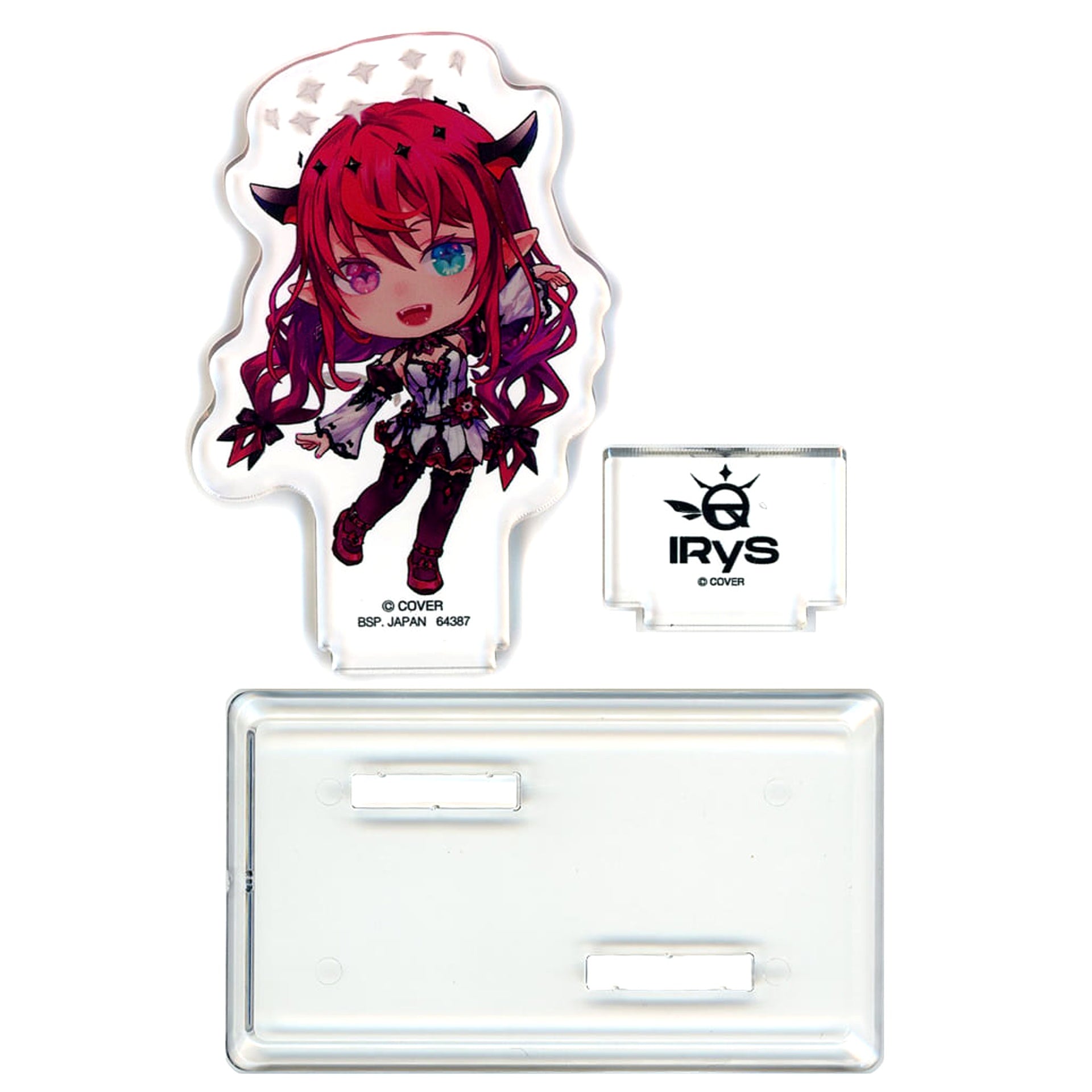 Ichiban Kuji Hololive Vol. 5 IRyS Kyun Chara Acrylic Stand Kyun Chara Prize Acrylic Stands [USED]