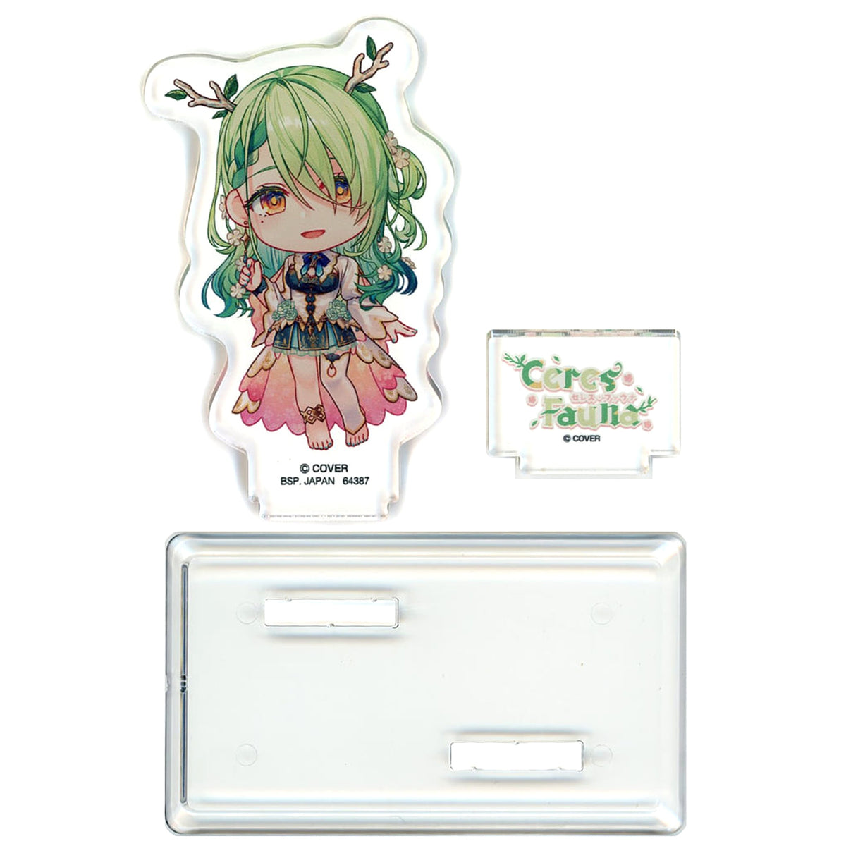 VTuber Hololive Fauna Ceres Ichiban Kuji Vol.5 Kyun-Chara Acrylic Stand Kyunchara Prize Acrylic Stands [USED]