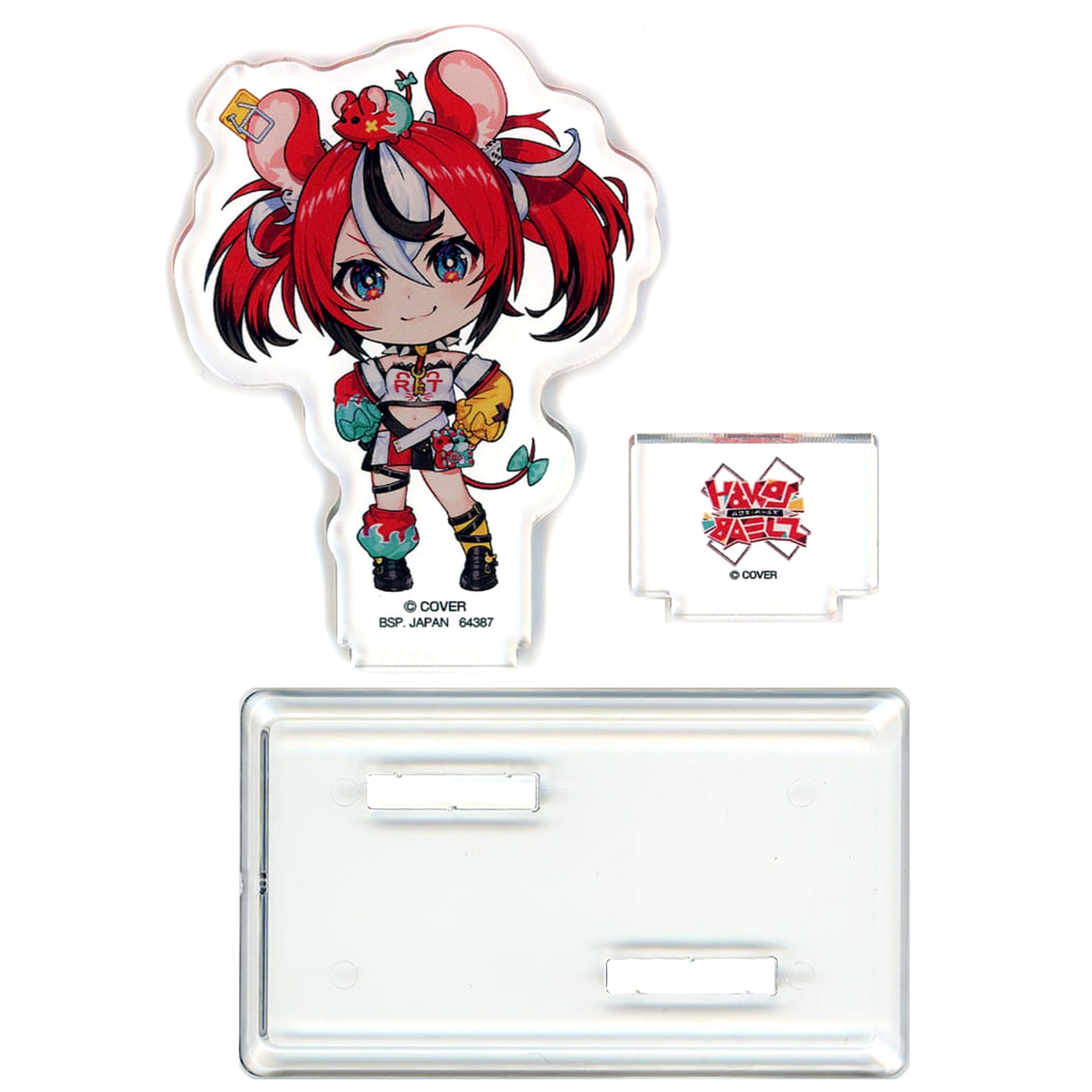 Ichiban Kuji Hololive Vol. 5 Hakos Baelz Kyuncara Acrylic Stand Kyuncara Prize Acrylic Stands [USED]