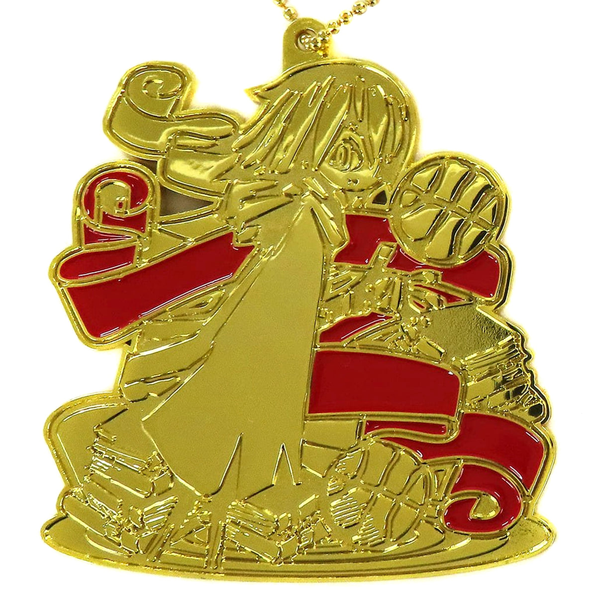 Monogatari Series Suruga Kanbaru Ichiban Kuji Washi to Watashi to Boku no Hare Isho Metal Charm Prize E Charm [USED]