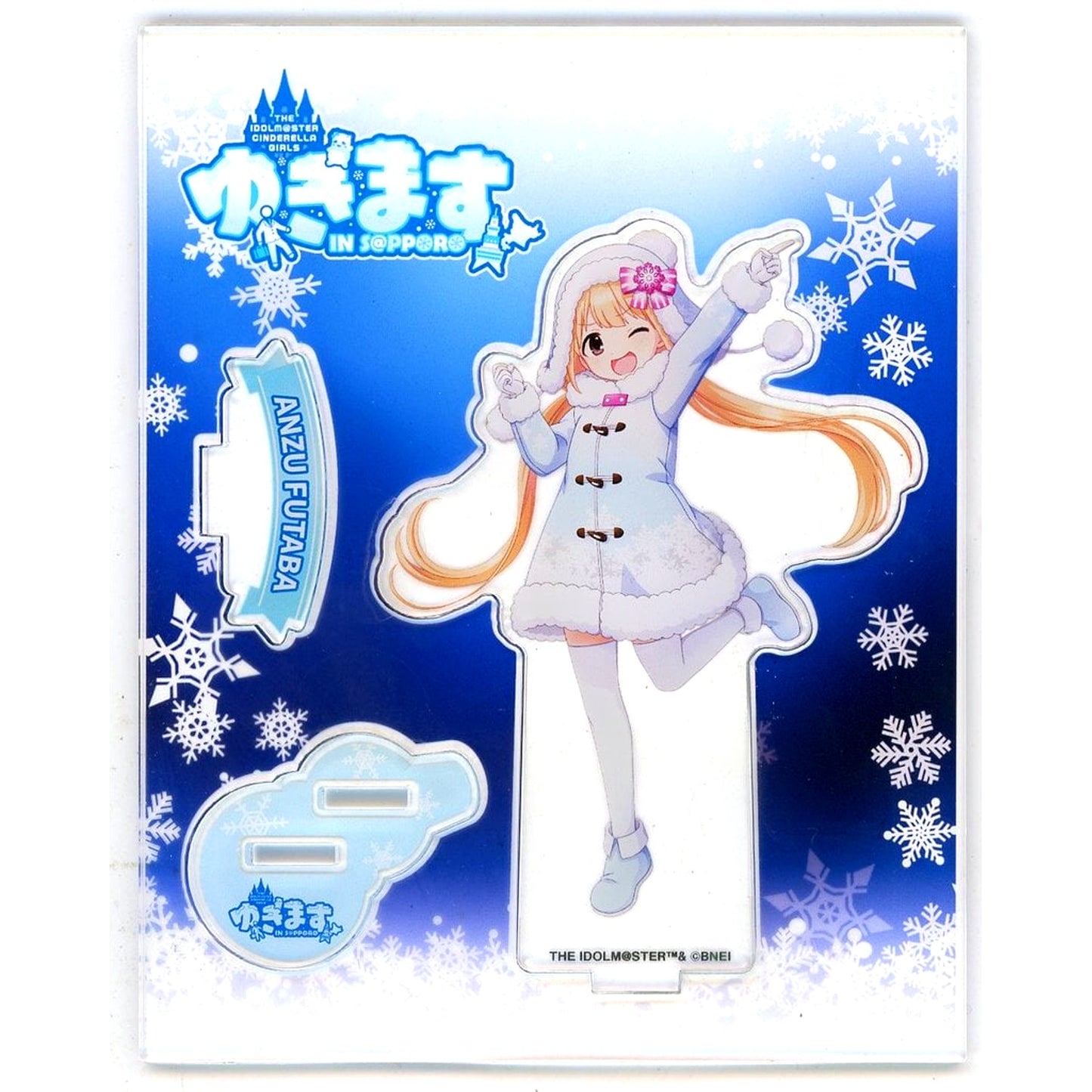 Anzu Futaba The Idolmaster Cinderella Girls Yukimasu Key Visual Acrylic Stand Yukimasu IN SAPPORO [USED]
