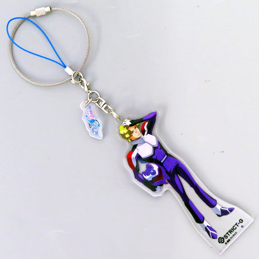 Mu La Flaga Mobile Suit Gundam SEED FREEDOM STRICT-G Acrylic Keychain [USED]