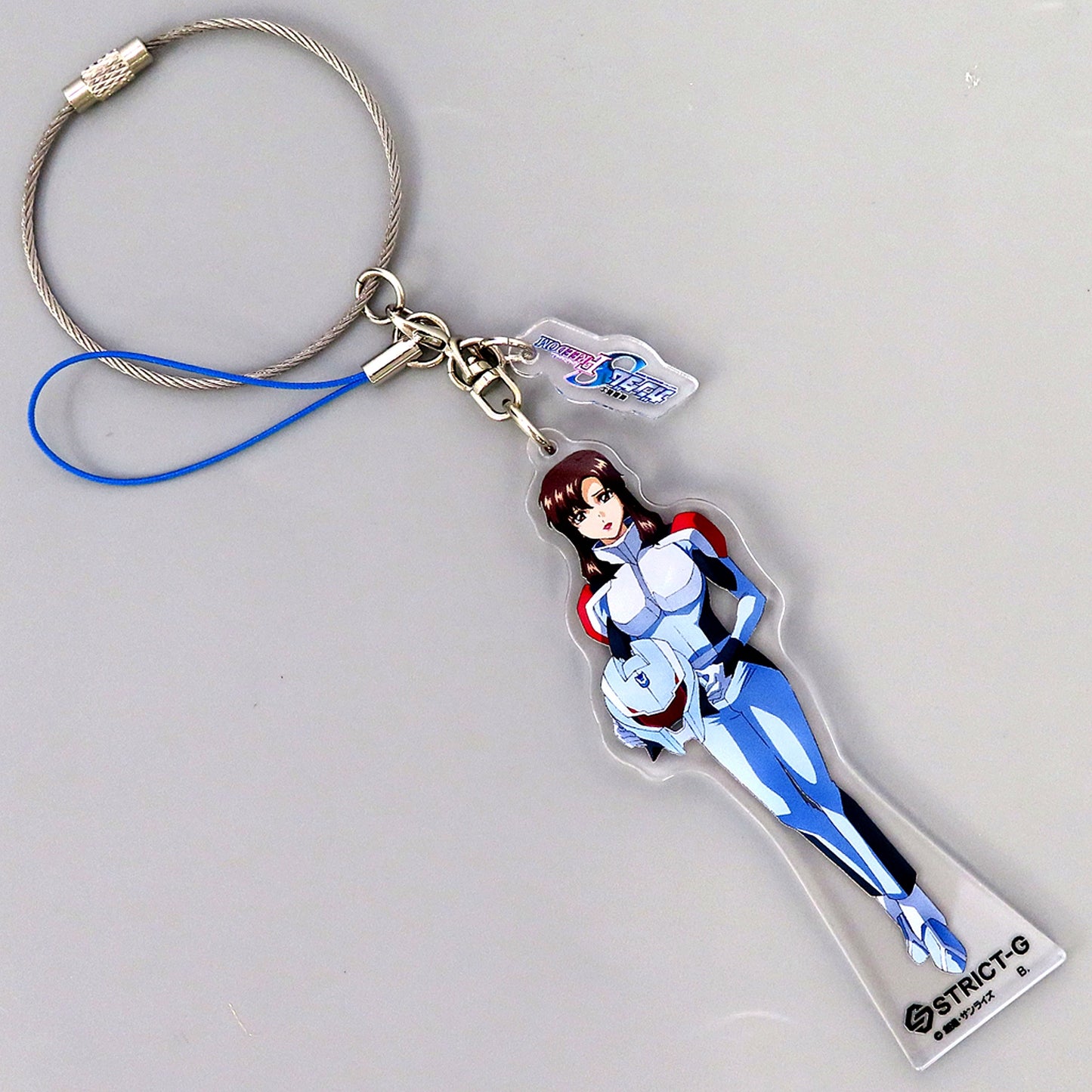 Murrue Ramius Mobile Suit Gundam SEED FREEDOM STRICT-G Acrylic Keychain [USED]