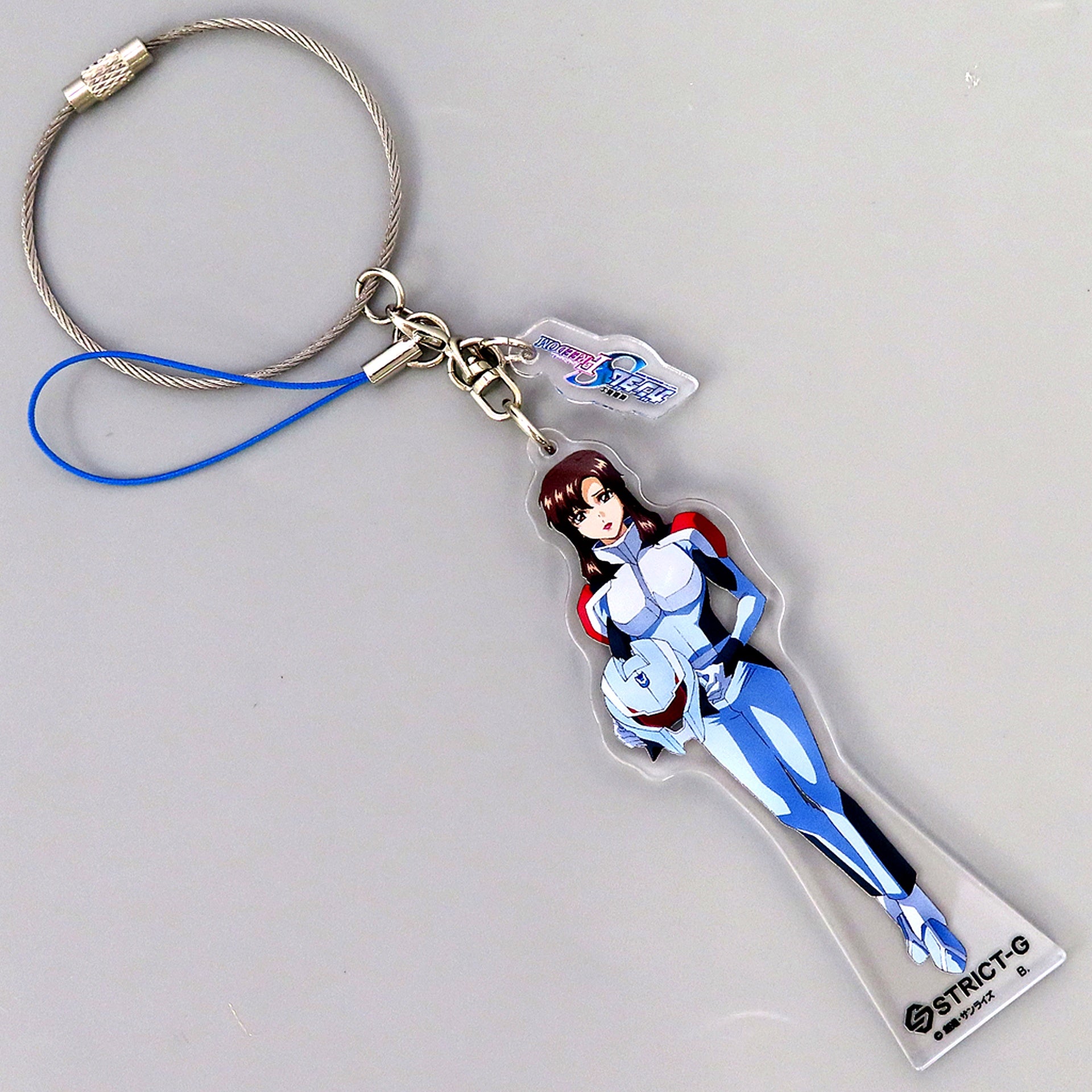 Murrue Ramius Mobile Suit Gundam SEED FREEDOM STRICT-G Acrylic Keychain [USED]
