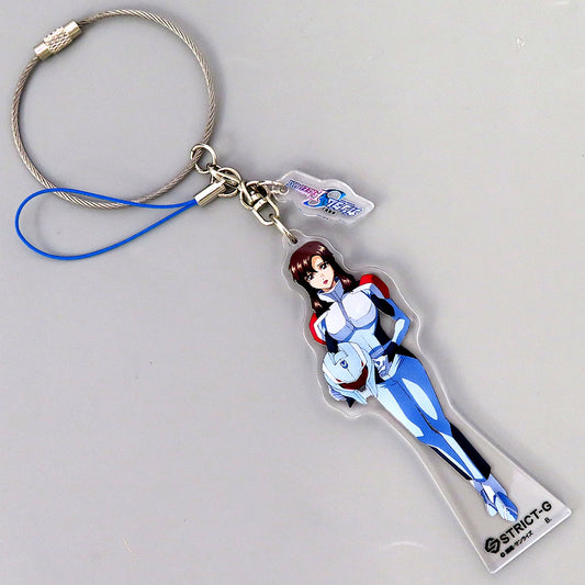 Murrue Ramius Mobile Suit Gundam SEED FREEDOM STRICT-G Acrylic Keychain [USED]