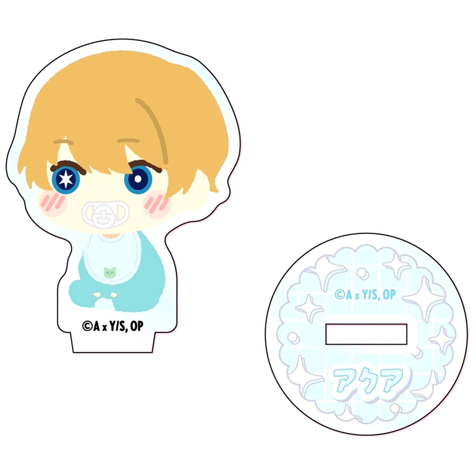 Aqua Toddler Oshi no Ko Fluffy Mini Acrylic Stand [USED]