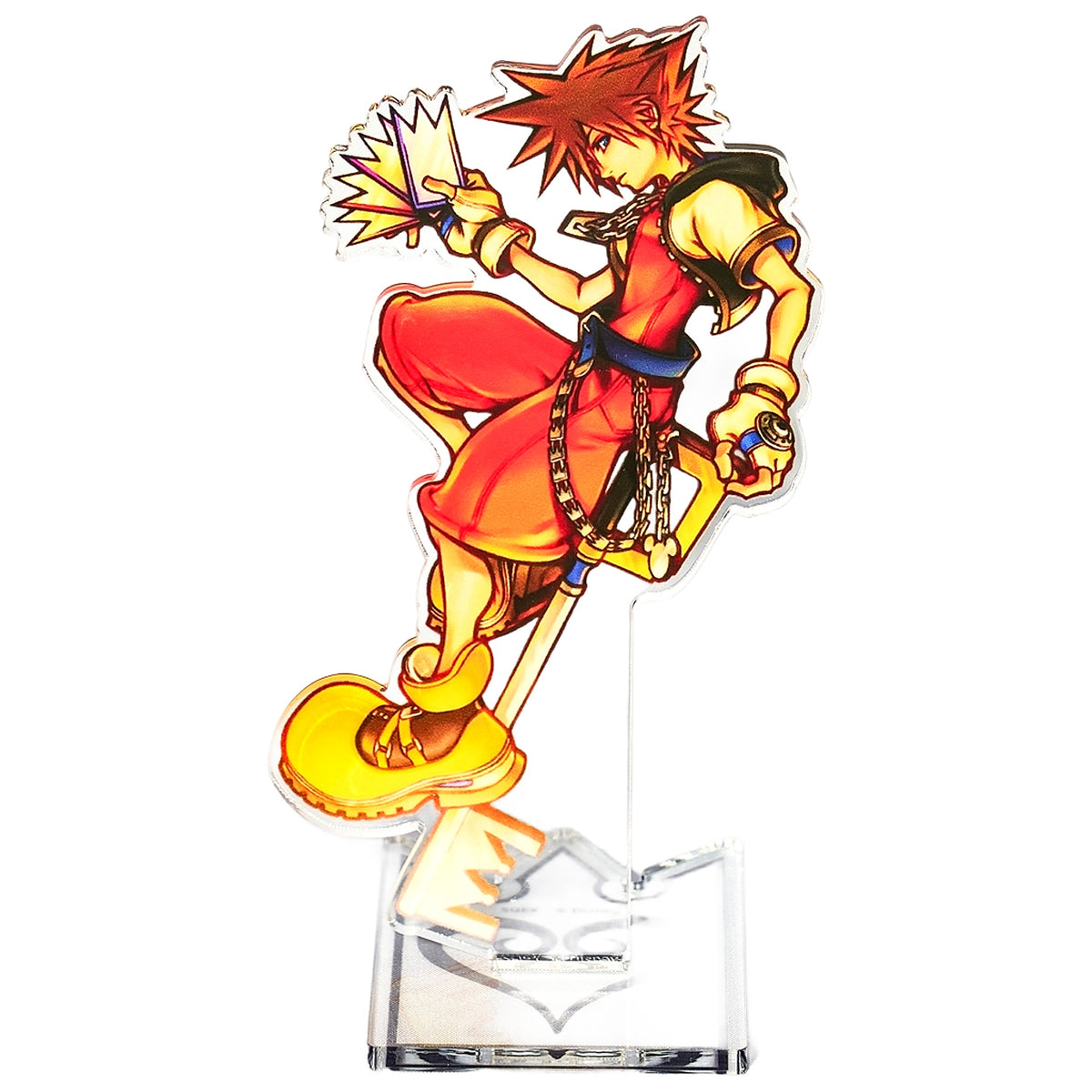 KINGDOM HEARTS Chain of Memories Deck Acrylic Stand Acrylic Stands [USED]