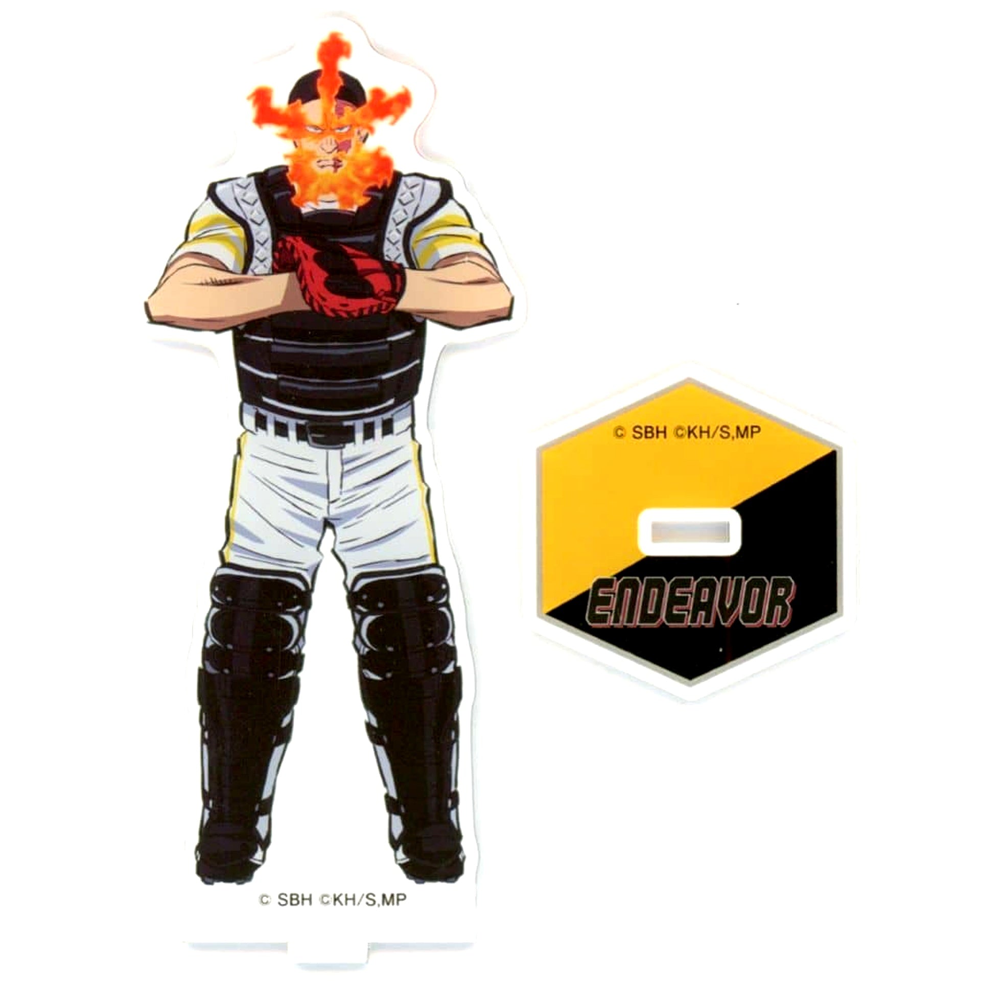 Endeavor My Hero Academia Acrylic Stand Fukuoka SoftBank Hawks x My Hero Academia 2024 [USED]