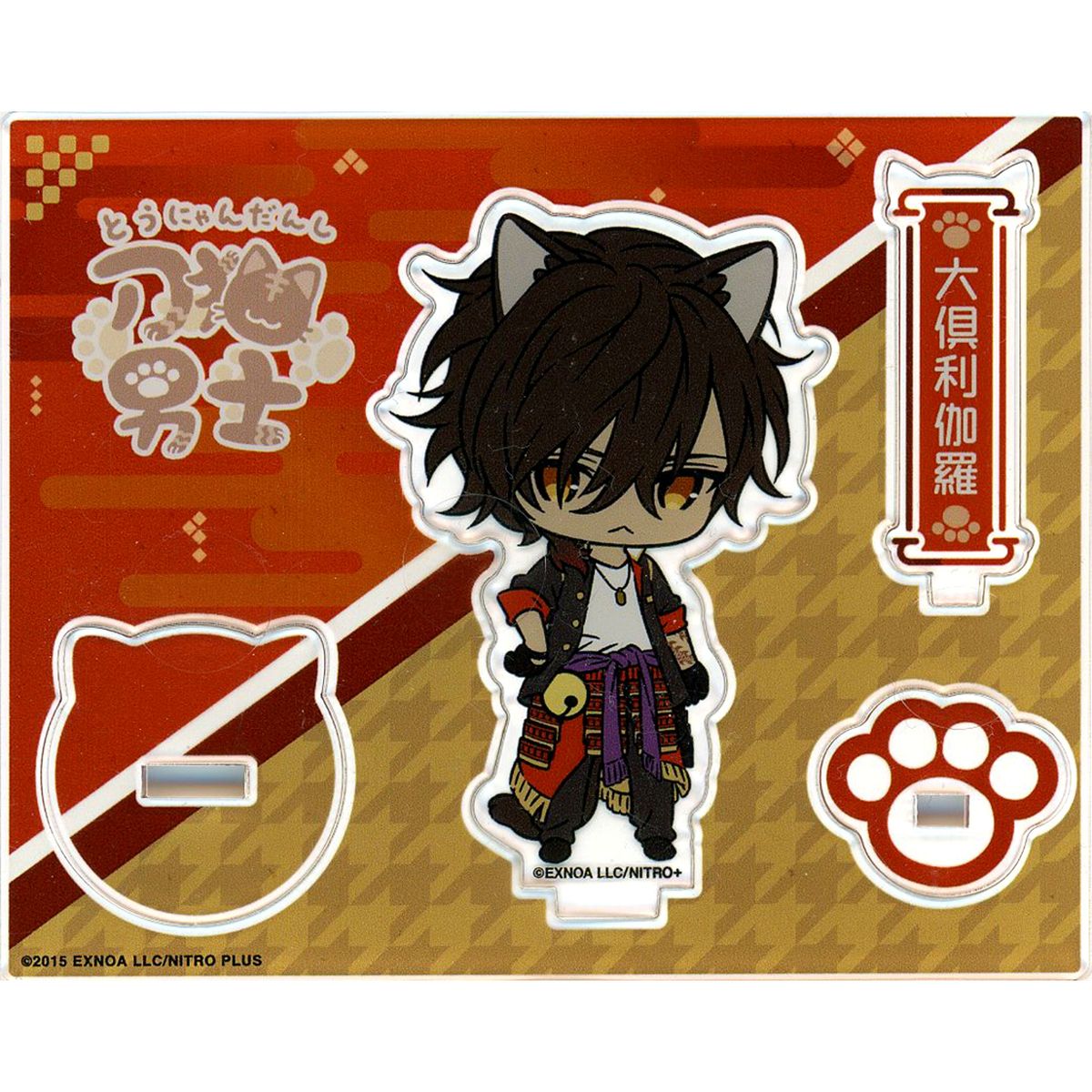 Ookurikara Touken Ranbu ONLINE Touneko Danshi Acrylic Character Stand POP UP STORE Touken Neko Danshi [USED]