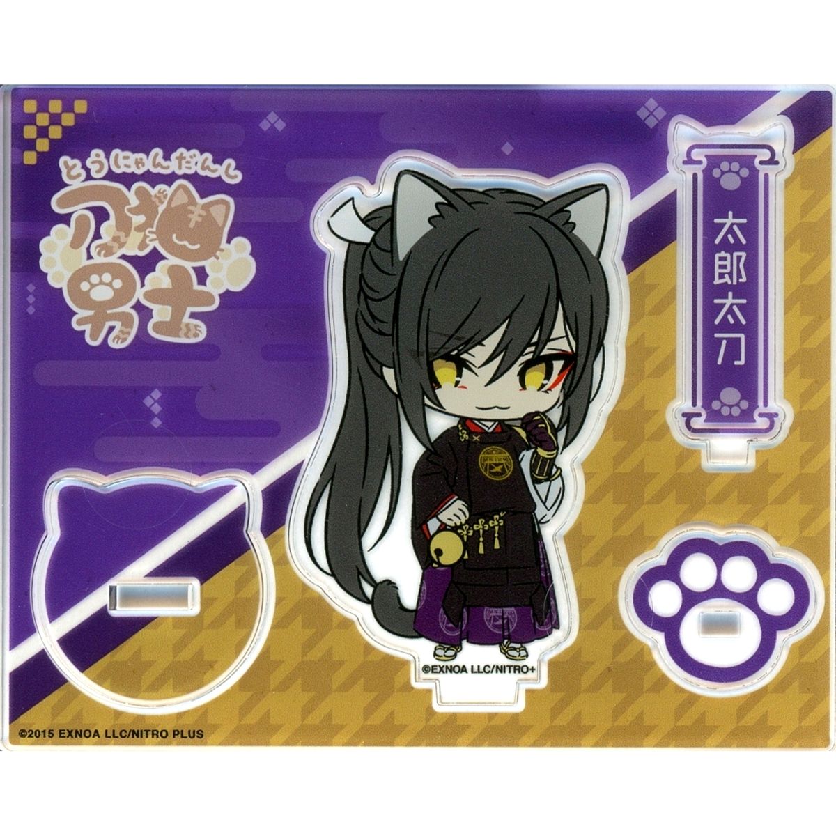 Taroutachi Touken Ranbu ONLINE Touneko Danshi Acrylic Item POP UP STORE Touken Neko Danshi [USED]