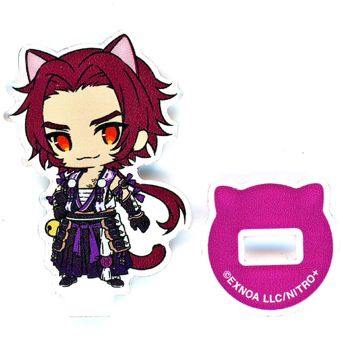 Tonbokiri Touken Ranbu ONLINE Touneko Danshi Mini Acrylic Character Stand Collection Ninth Release POP UP STORE Touken Neko Danshi [USED]