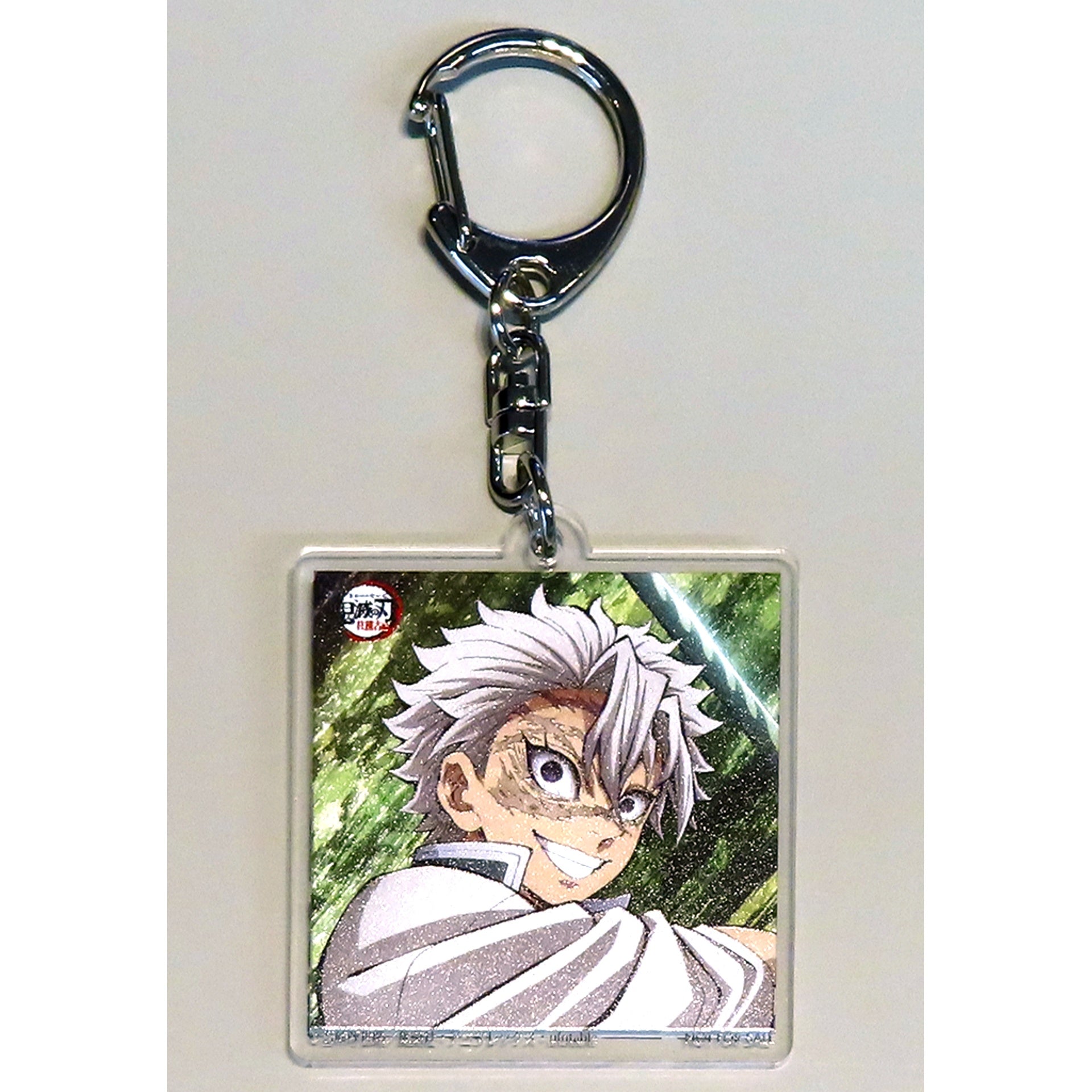 Sanemi Shinazugawa & Obanai Iguro Original Acrylic Keychain Demon Slayer Hashira Training Arc Theme Song Mugen CD Rakuten Books Bonus [USED]