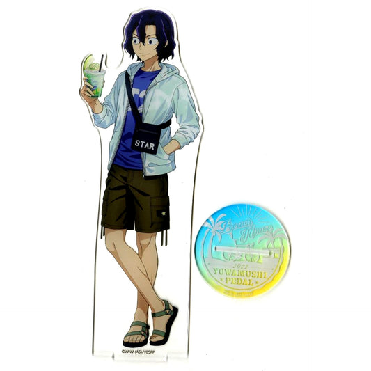 Junta Teshima Yowamushi Pedal LIMIT BREAK Big Acrylic Stand Beach House POP UP STORE in Loft [USED]
