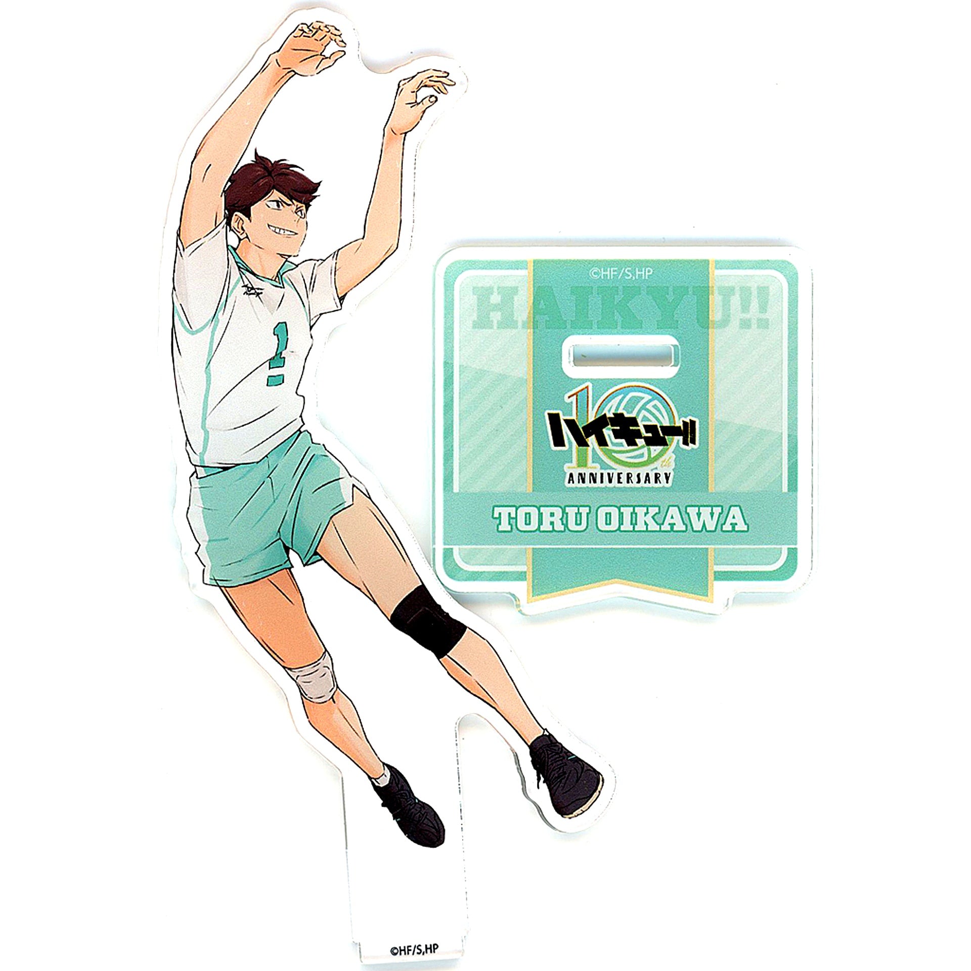 Toru Oikawa Acrylic Stand Haikyu!! Anime 10th Anniversary POP UP SHOP in Marui [USED]