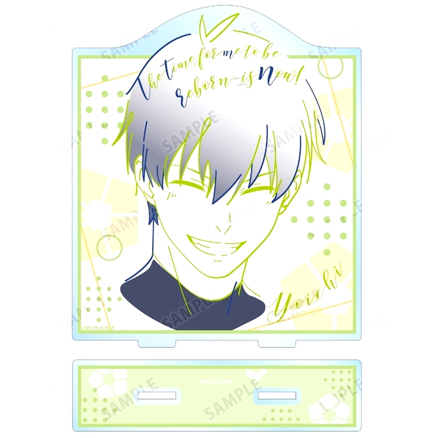 Yoichi Isagi lette-graph BIG Acrylic Stand Blue Lock [USED]