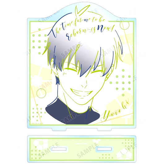 Yoichi Isagi lette-graph BIG Acrylic Stand Blue Lock [USED]
