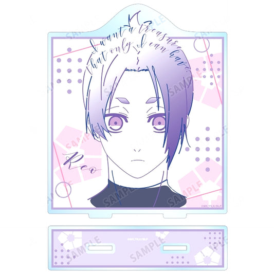 Reo Mikage lette-graph BIG Acrylic Stand Blue Lock [USED]