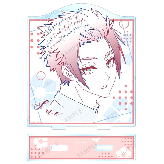 Sae Itoshi lette-graph BIG Acrylic Stand Blue Lock [USED]