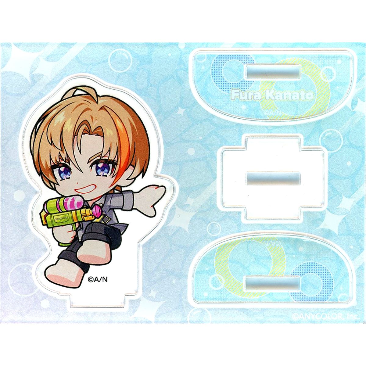 Fura Kanato Wobbling Mini Acrylic Stand NIJISANJI VOLTACTION x Karaoke Manekineko: Poolside Moment Virtual YouTuber Nijisanji VTuber Acrylic Stand [USED]