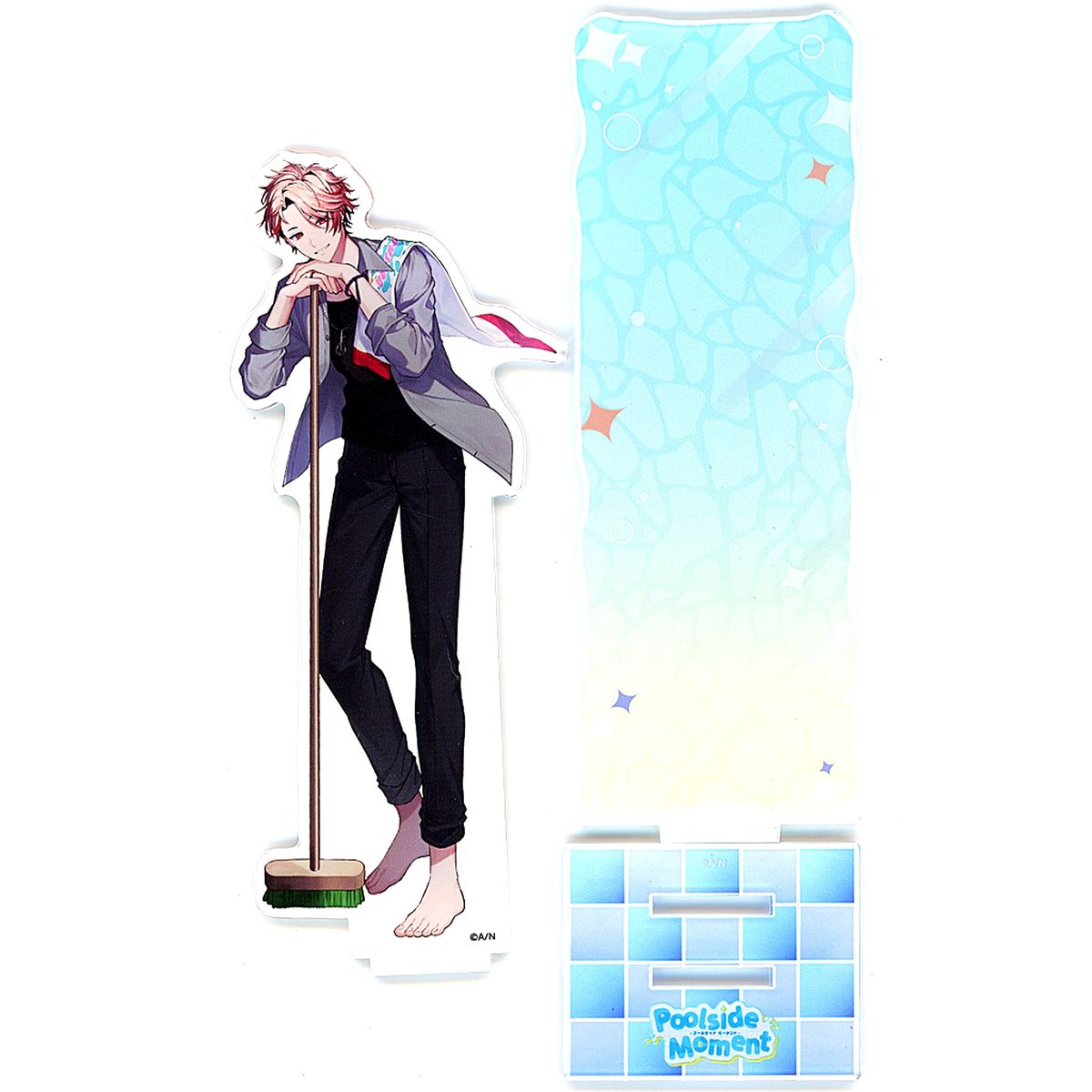 Seraph Dazzlegarden Acrylic Stand Virtual YouTuber Nijisanji NIJISANJI VOLTACTION x Karaoke Manekineko: Poolside Moment [USED]