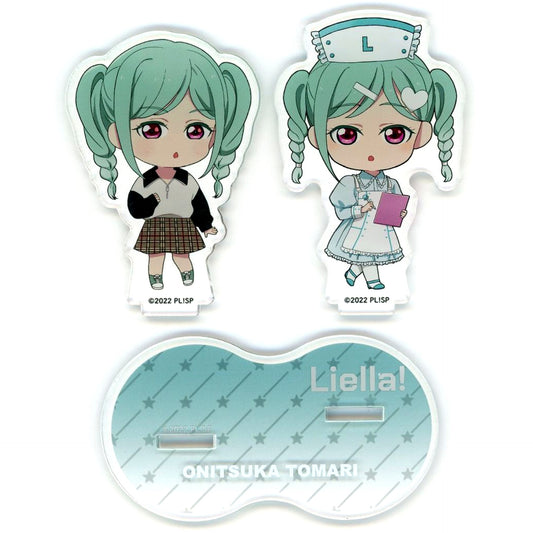 Tomari Onitsuka Love Live! Superstar!! Pastel Nurses Goods Fair in Hands Pastel Nurses Trading Pair Acrylic Stand 5yncri5e! [USED]