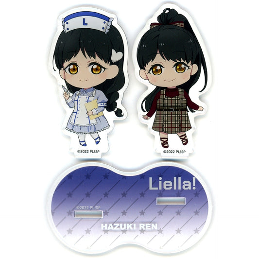 Ren Hazuki Love Live! Superstar!! Pastel Nurses Goods Fair in Hands Pastel Nurses Trading Pair Acrylic Stand CatChu! & Kaleidoscore [USED]