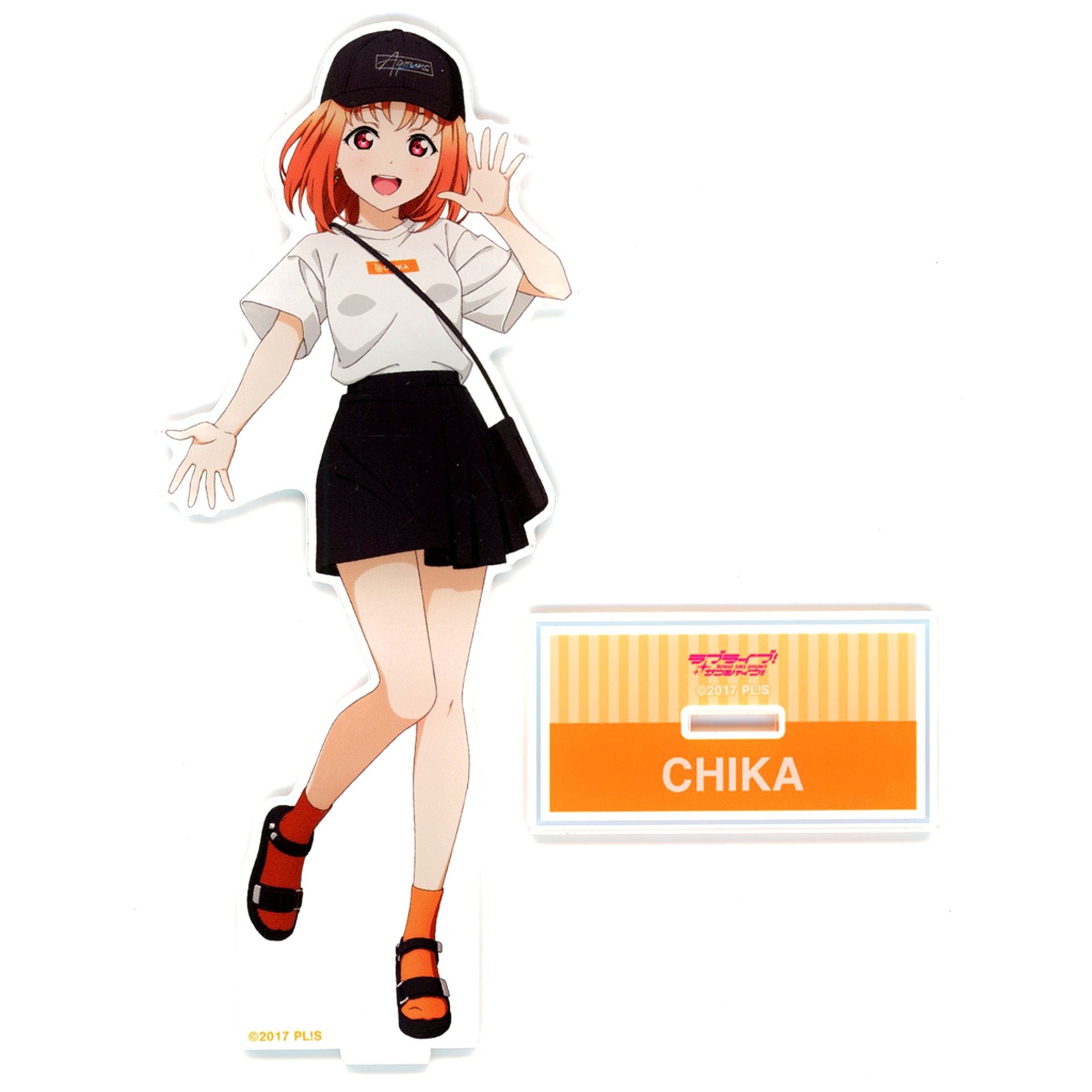Chika Takami Love Live! Sunshine!! arti-mate BIG Acrylic Stand Illustration Matching Outfit Ver. [USED]