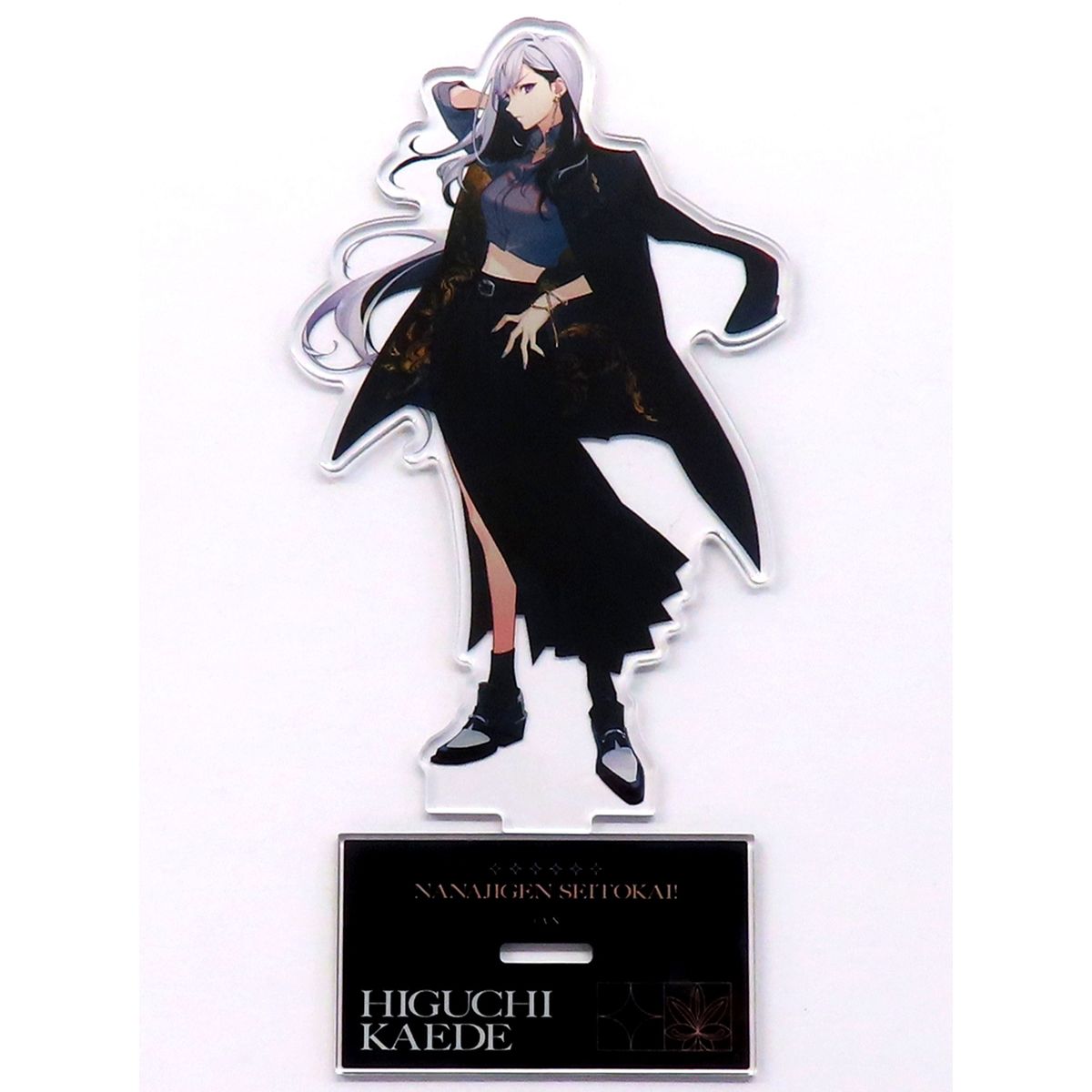 Higuchi Kaede Nanajigen Seitokai Acrylic Stand Virtual YouTuber Nijisanji [USED]