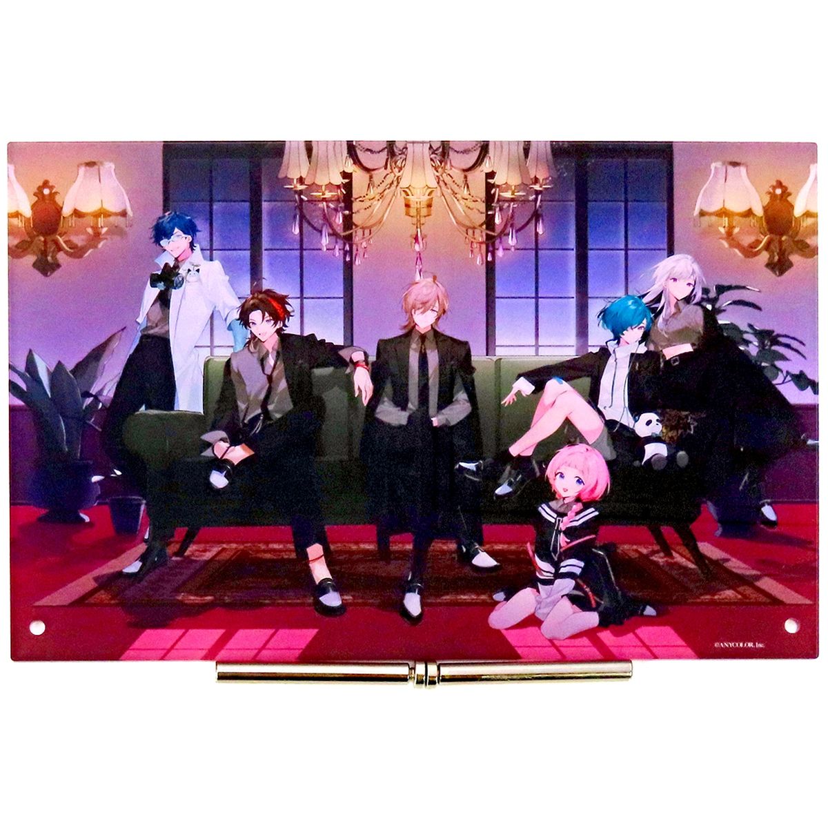 Nanajigen Seitokai Acrylic Item Virtual YouTuber Nijisanji [USED]