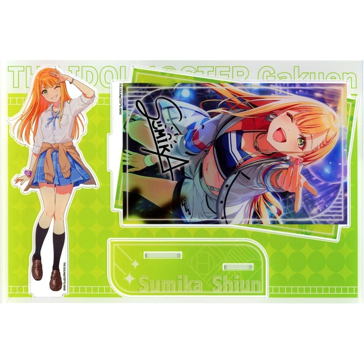 Sumika Shiun Gakuen Idolmaster MEGA Acrylic Stand TSUTAYA POP UP SHOP [USED]